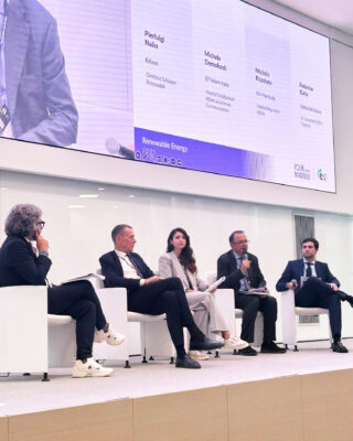 Michela Demofonti al convegno "Renewable Energy Report 2025"